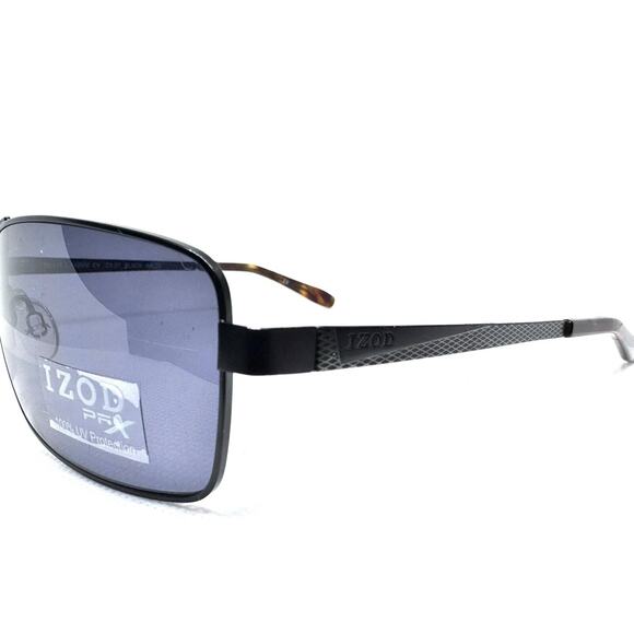 IZOD PERFORMX-97 MATTE BLACK POLARIZED UV PROTECTION SUNGLASSES 58-17